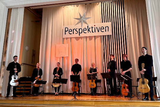 Das Ensemble Redeo zu Gast in Halle.